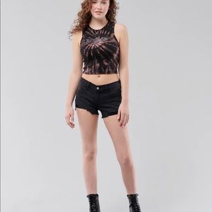 Hollister Low Rise Denim Shorts